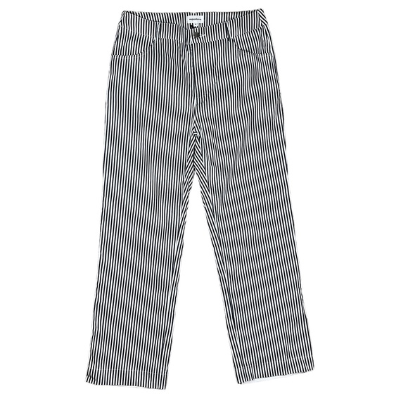 Revolve Superdown Medium NWT High Rise Striped Straight Leg Pants - Picture 1 of 9